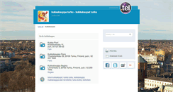 Desktop Screenshot of kukkakauppa.turku.tel