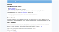 Desktop Screenshot of iptv.edu.turku.fi